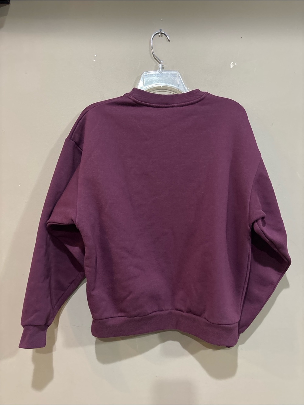 Alo Yoga Accolade Crewneck Sweatshirt Burgundy Size Small - Picture 5 of 7